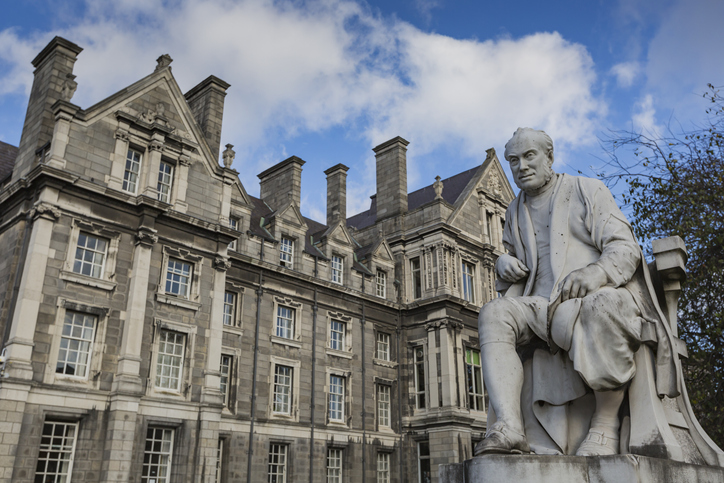 Trinity College, Dublin.