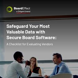 Checklist For Security Considerations For Board Software