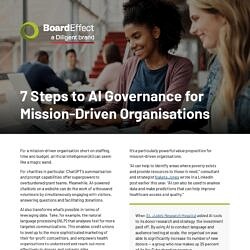 Streamline Your Mission-Driven Organisation’s AI Governance